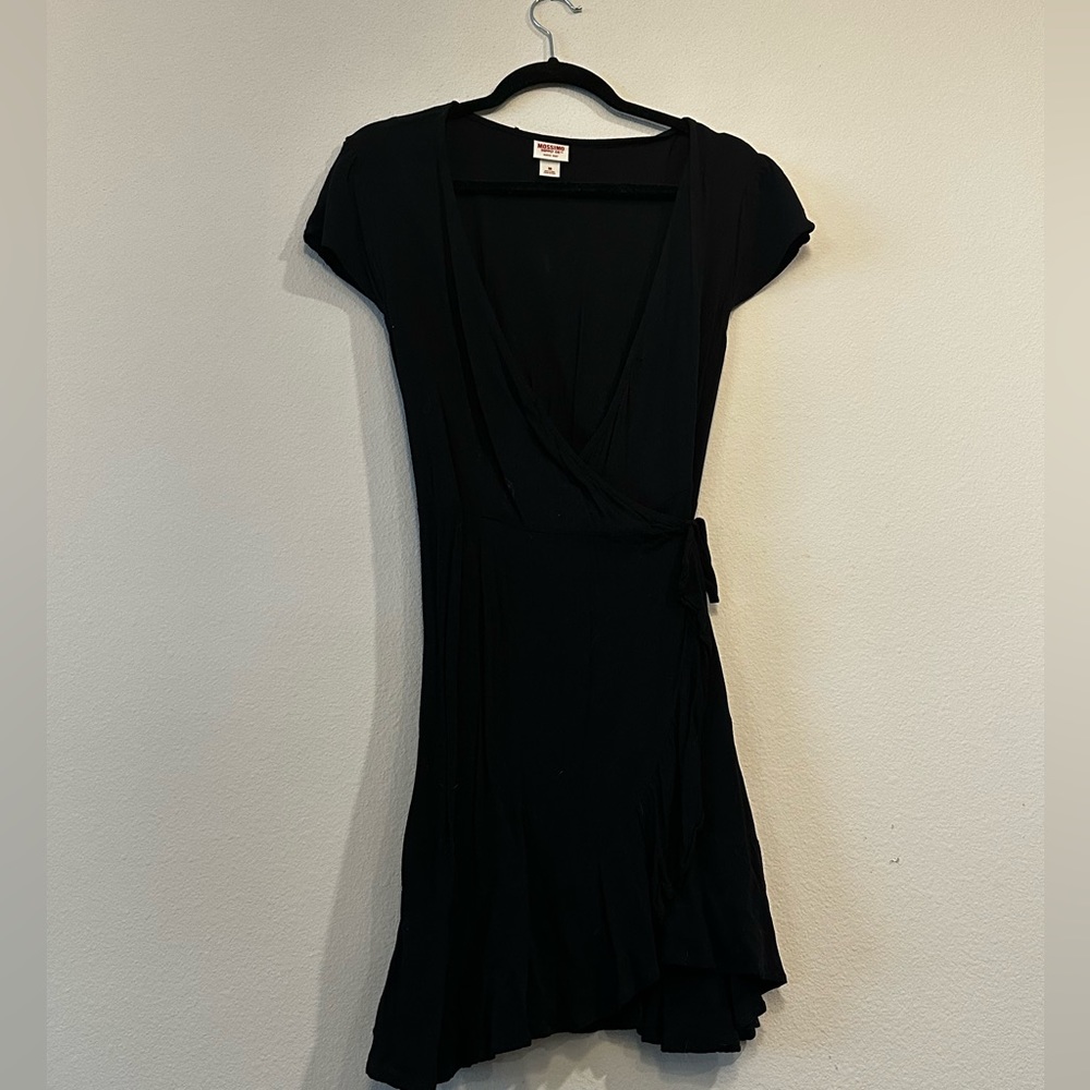 Black Wrap Dress